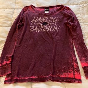 Harley Davidson long sleeve shirt Size large